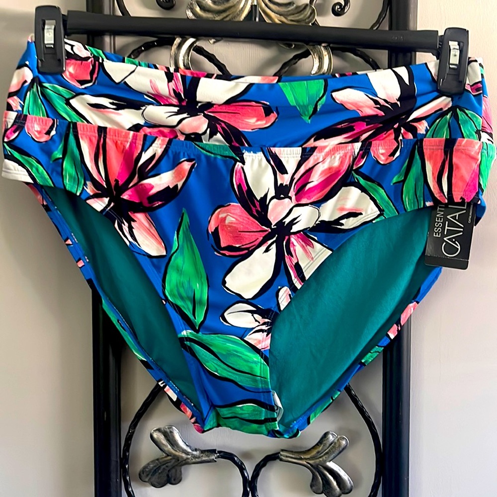 2X - Catalina - High Waist Swim Bottom